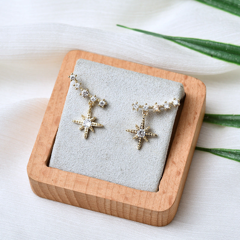 Sparkling Octagon Earrings ⭐⭐⭐⭐⭐