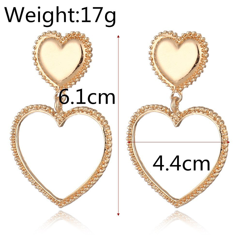 Open Heart Earrings ⭐⭐⭐⭐⭐