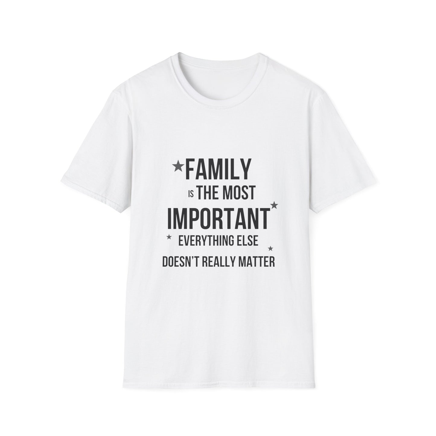 Unisex T-Shirt – For the Best Family Ever 👨‍👩‍👧‍👦❤️👕