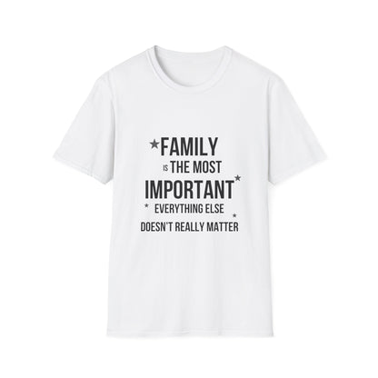 Unisex T-Shirt – For the Best Family Ever 👨‍👩‍👧‍👦❤️👕