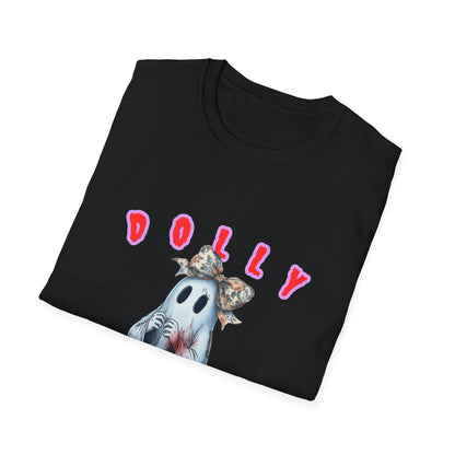 Dolly Ghost Unisex T-Shirt – Halloween Edition 👻🎃🖤