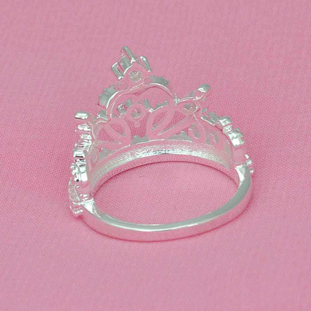 Crown Crystal Ring