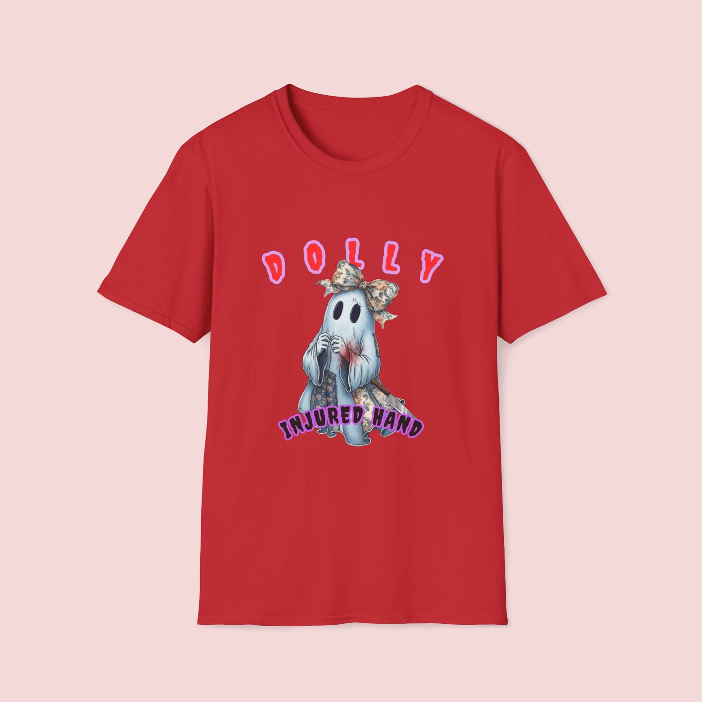 Dolly Ghost Unisex T-Shirt – Halloween Edition 👻🎃🖤