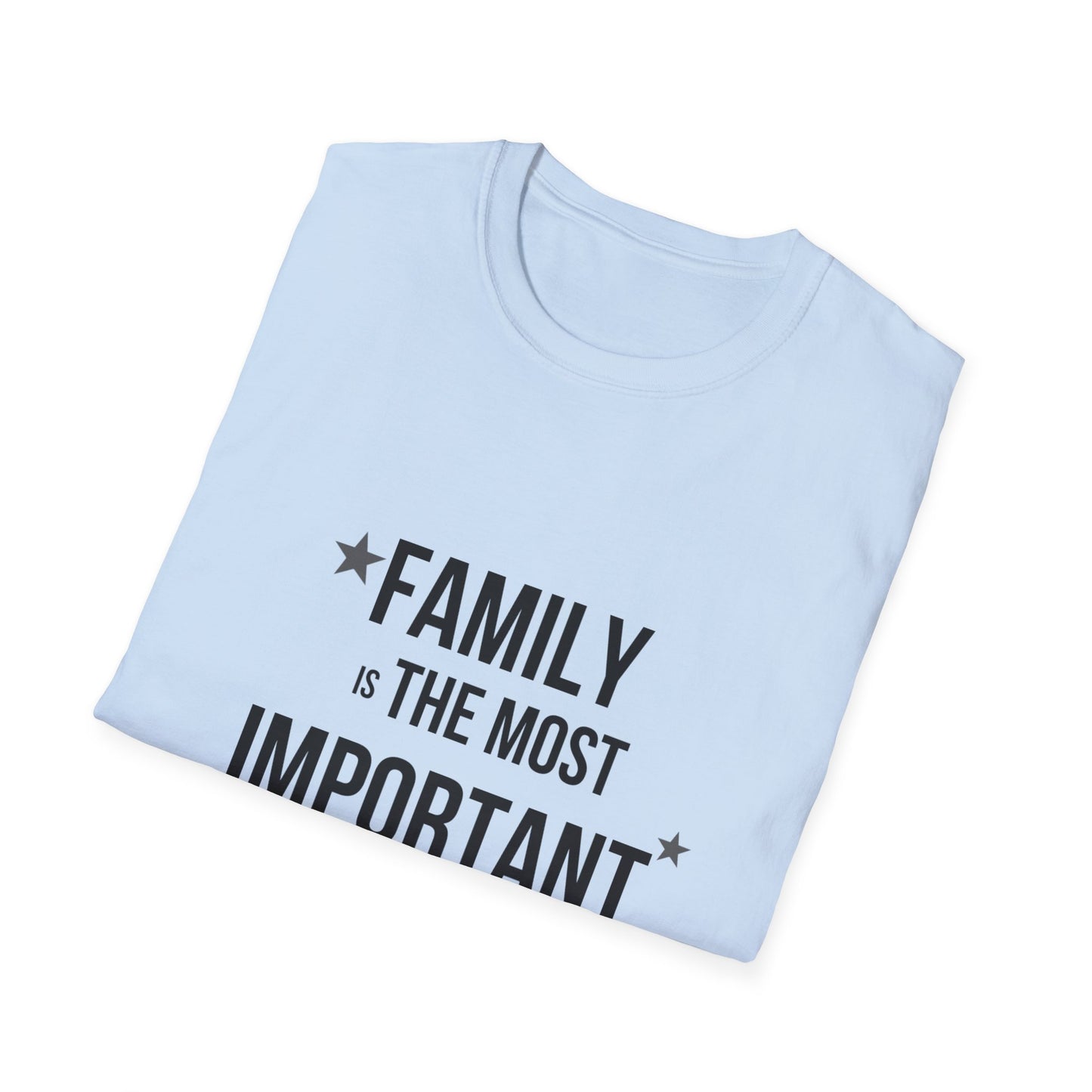 Unisex T-Shirt – For the Best Family Ever 👨‍👩‍👧‍👦❤️👕