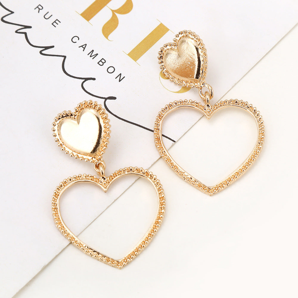 Open Heart Earrings ⭐⭐⭐⭐⭐
