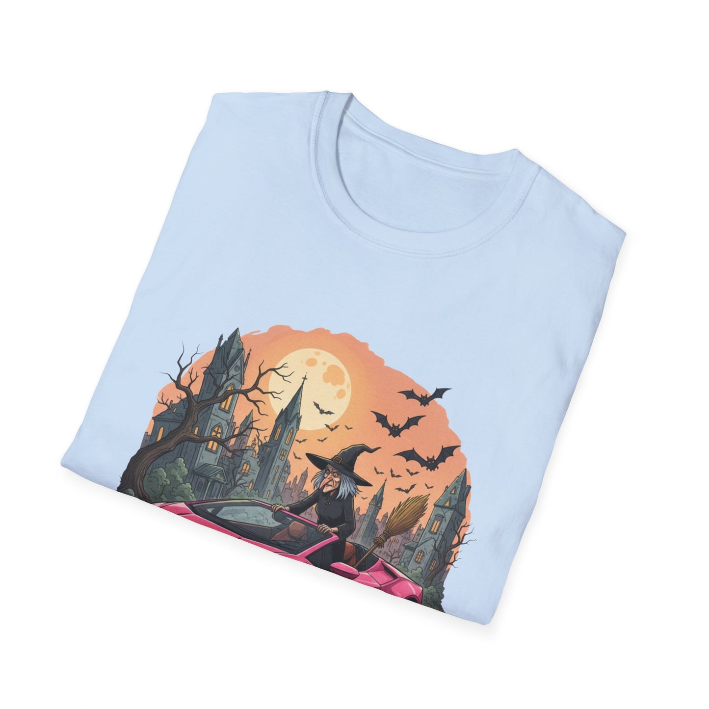 Running to L.A in Style – Halloween Unisex Tee 🌆🎃🖤