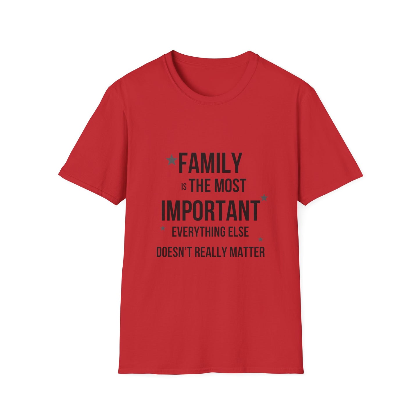 Unisex T-Shirt – For the Best Family Ever 👨‍👩‍👧‍👦❤️👕