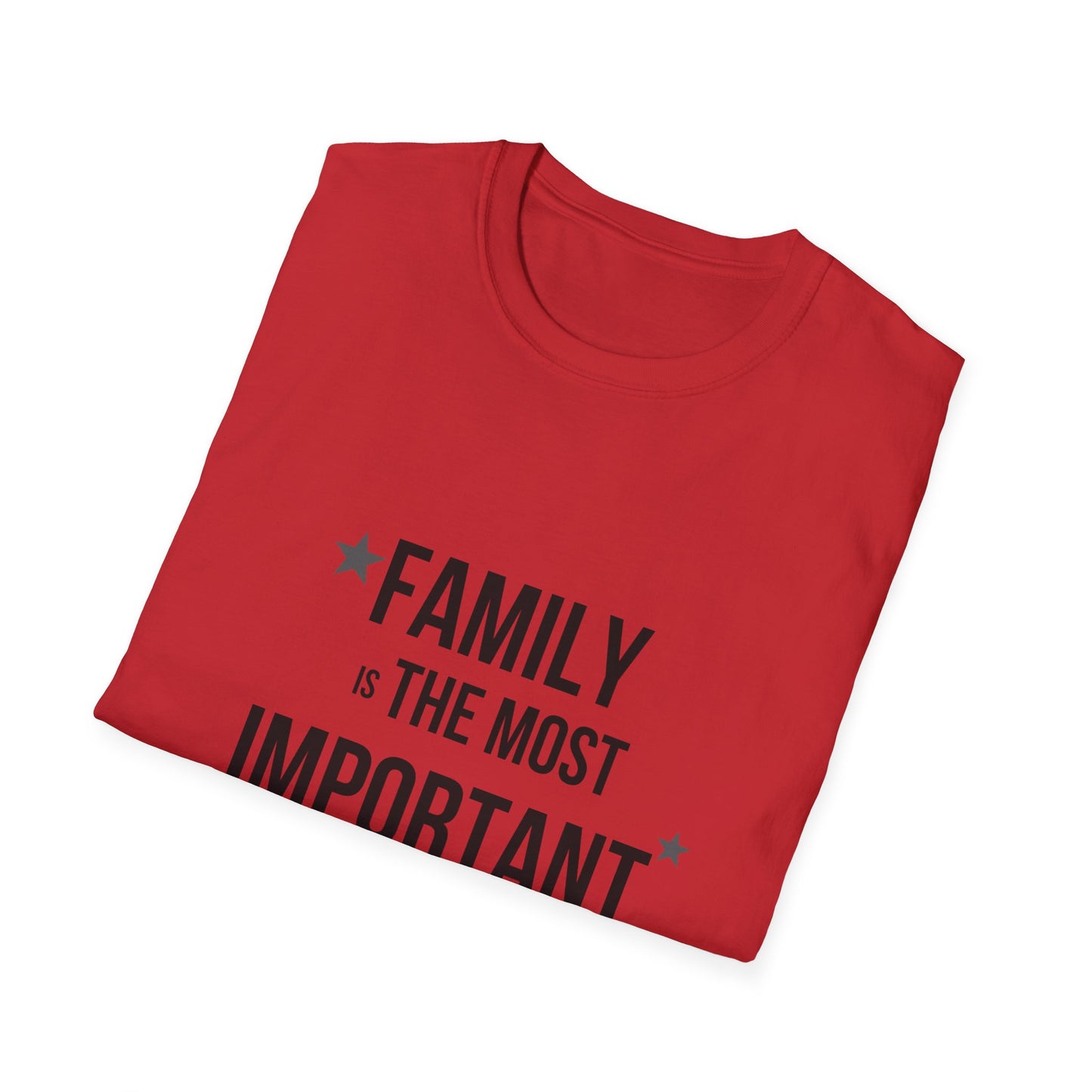 Unisex T-Shirt – For the Best Family Ever 👨‍👩‍👧‍👦❤️👕