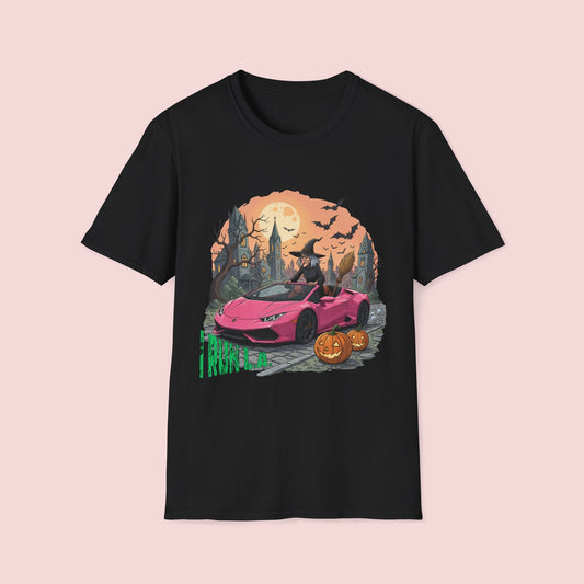 Running to L.A in Style – Halloween Unisex Tee 🌆🎃🖤