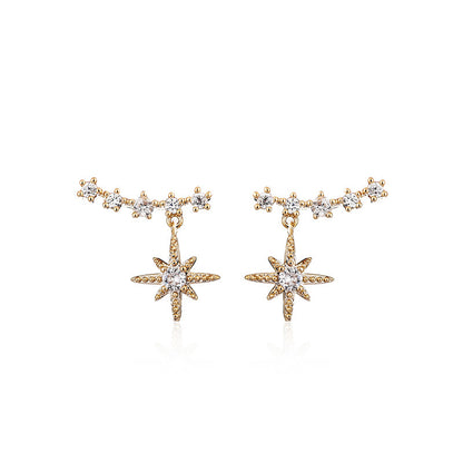Sparkling Octagon Earrings ⭐⭐⭐⭐⭐