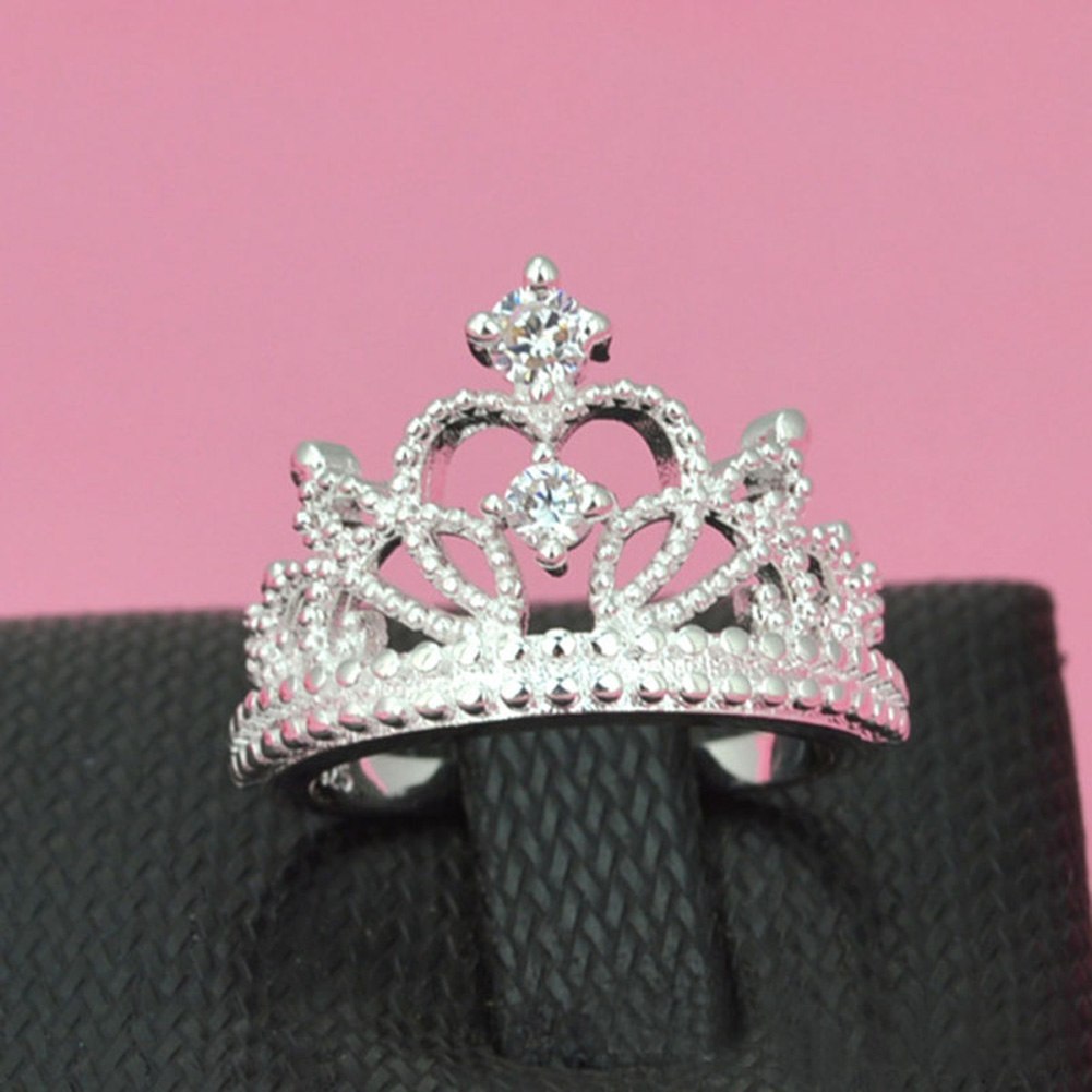 Crown Crystal Ring