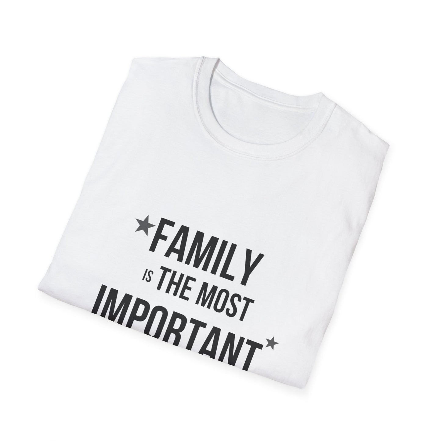 Unisex T-Shirt – For the Best Family Ever 👨‍👩‍👧‍👦❤️👕