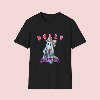 Dolly Ghost Unisex T-Shirt – Halloween Edition 👻🎃🖤