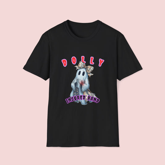 Dolly Ghost Unisex T-Shirt – Halloween Edition 👻🎃🖤