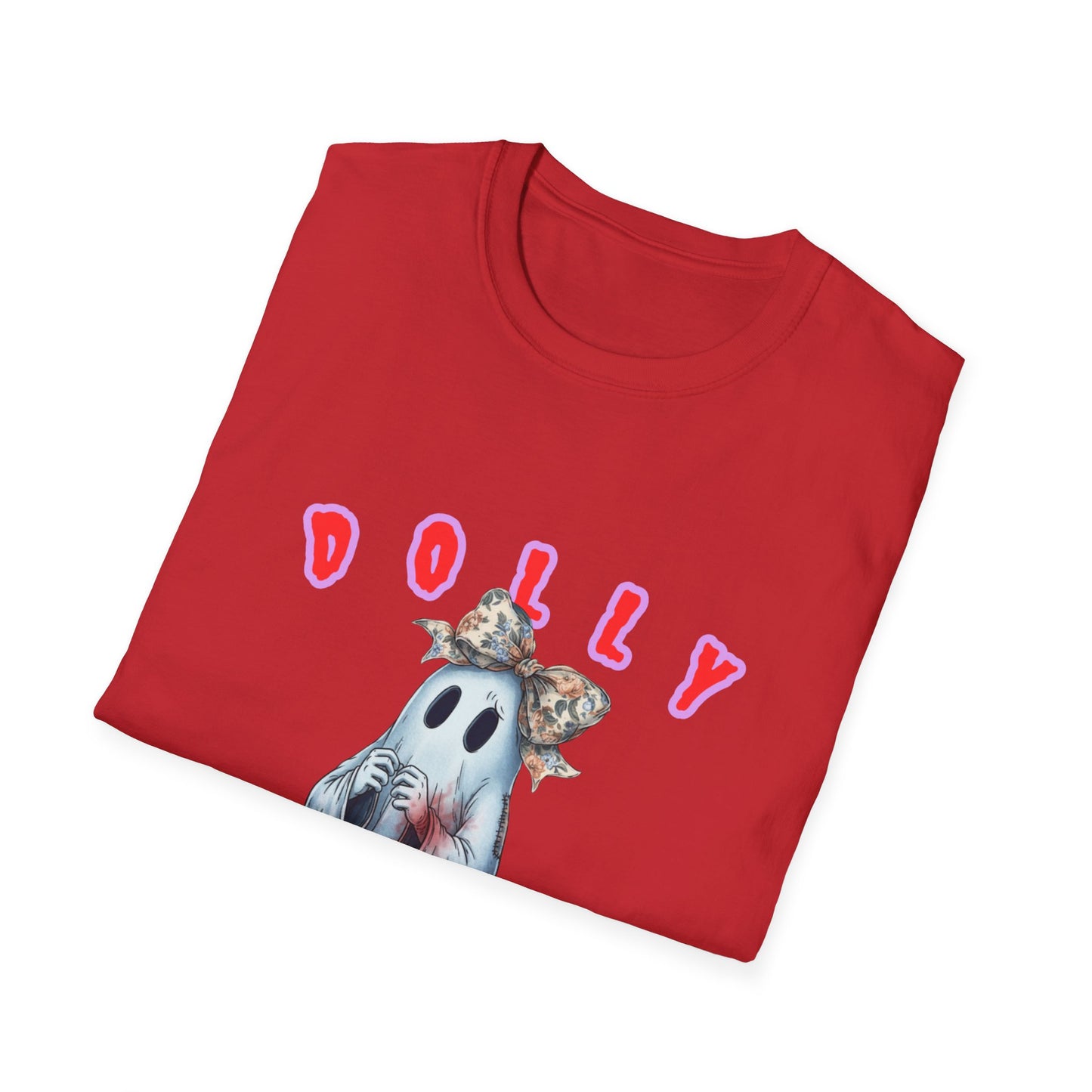 Dolly Ghost Unisex T-Shirt – Halloween Edition 👻🎃🖤