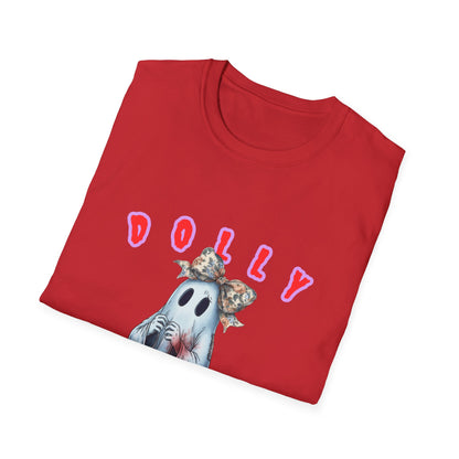 Dolly Ghost Unisex T-Shirt – Halloween Edition 👻🎃🖤