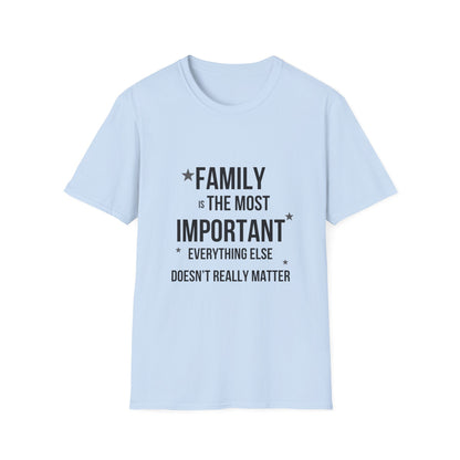 Unisex T-Shirt – For the Best Family Ever 👨‍👩‍👧‍👦❤️👕