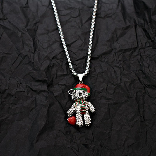 Sparkling Bear Necklace ⭐⭐⭐⭐⭐