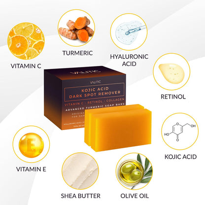 Kojic Acid Soap Skin Cleaning Facial Soap ⭐⭐⭐⭐⭐
