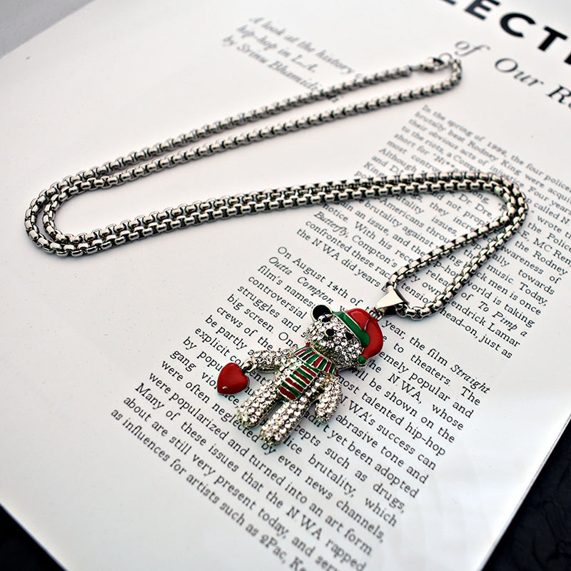 Sparkling Bear Necklace ⭐⭐⭐⭐⭐
