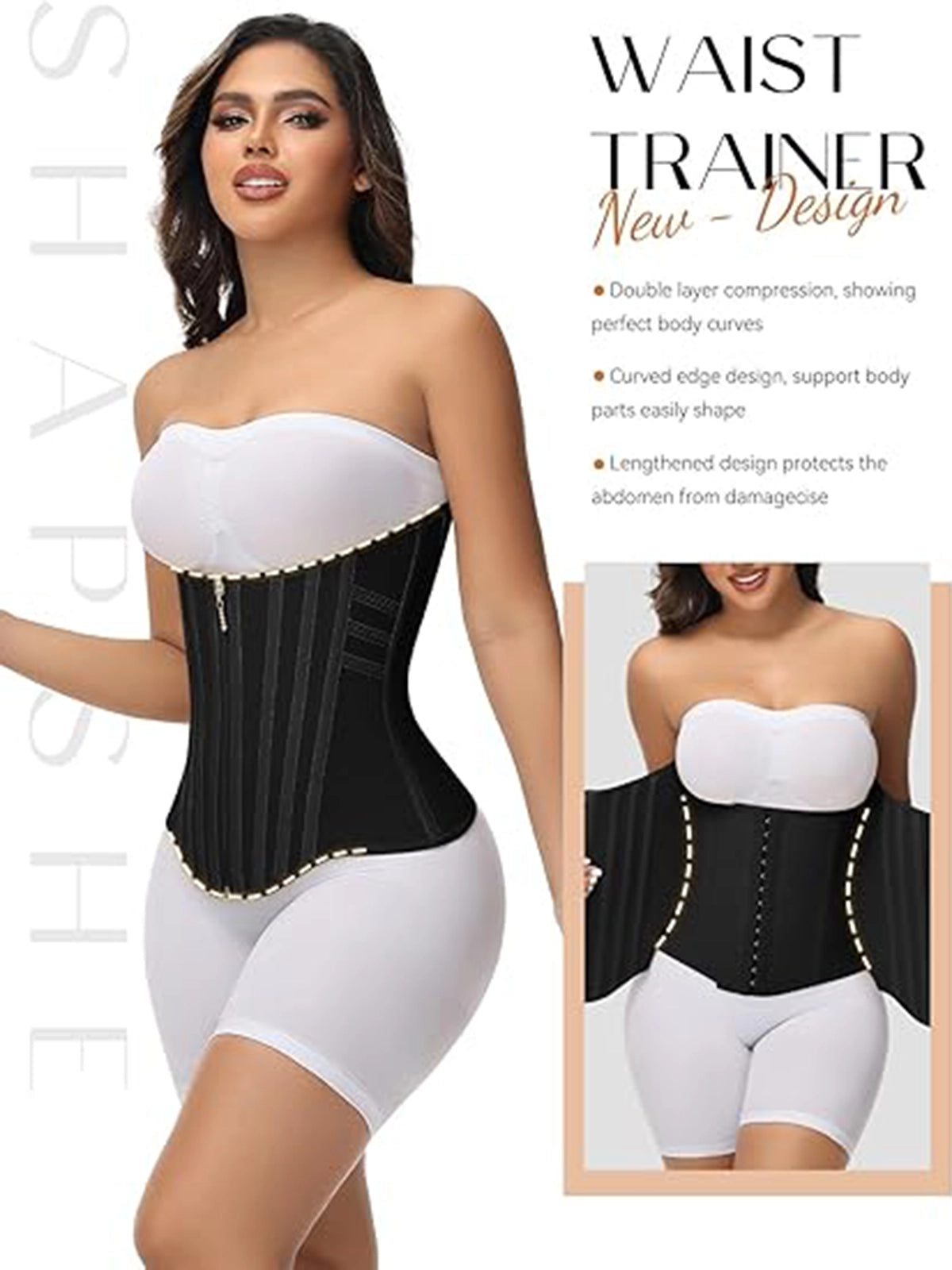 Women's Double Layer Pressure Waist And Abdomen Belt ⭐⭐⭐⭐⭐