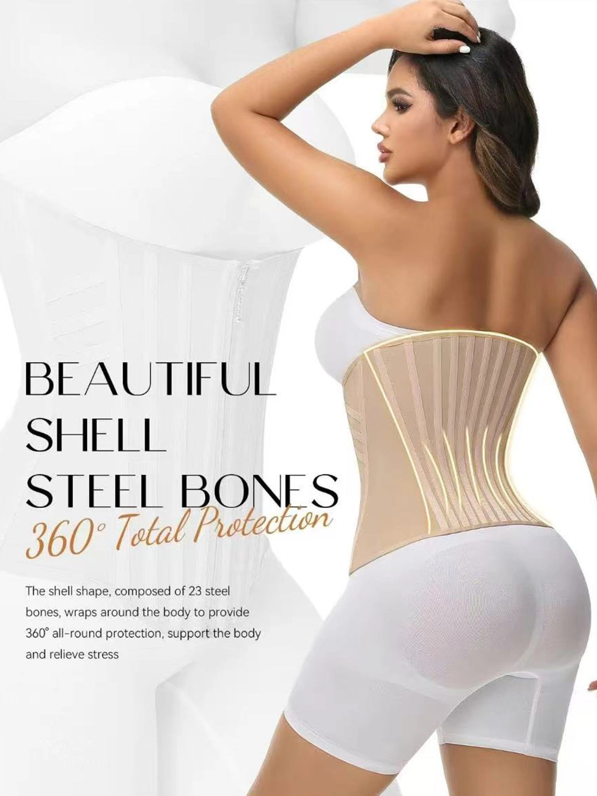 Women's Double Layer Pressure Waist And Abdomen Belt ⭐⭐⭐⭐⭐