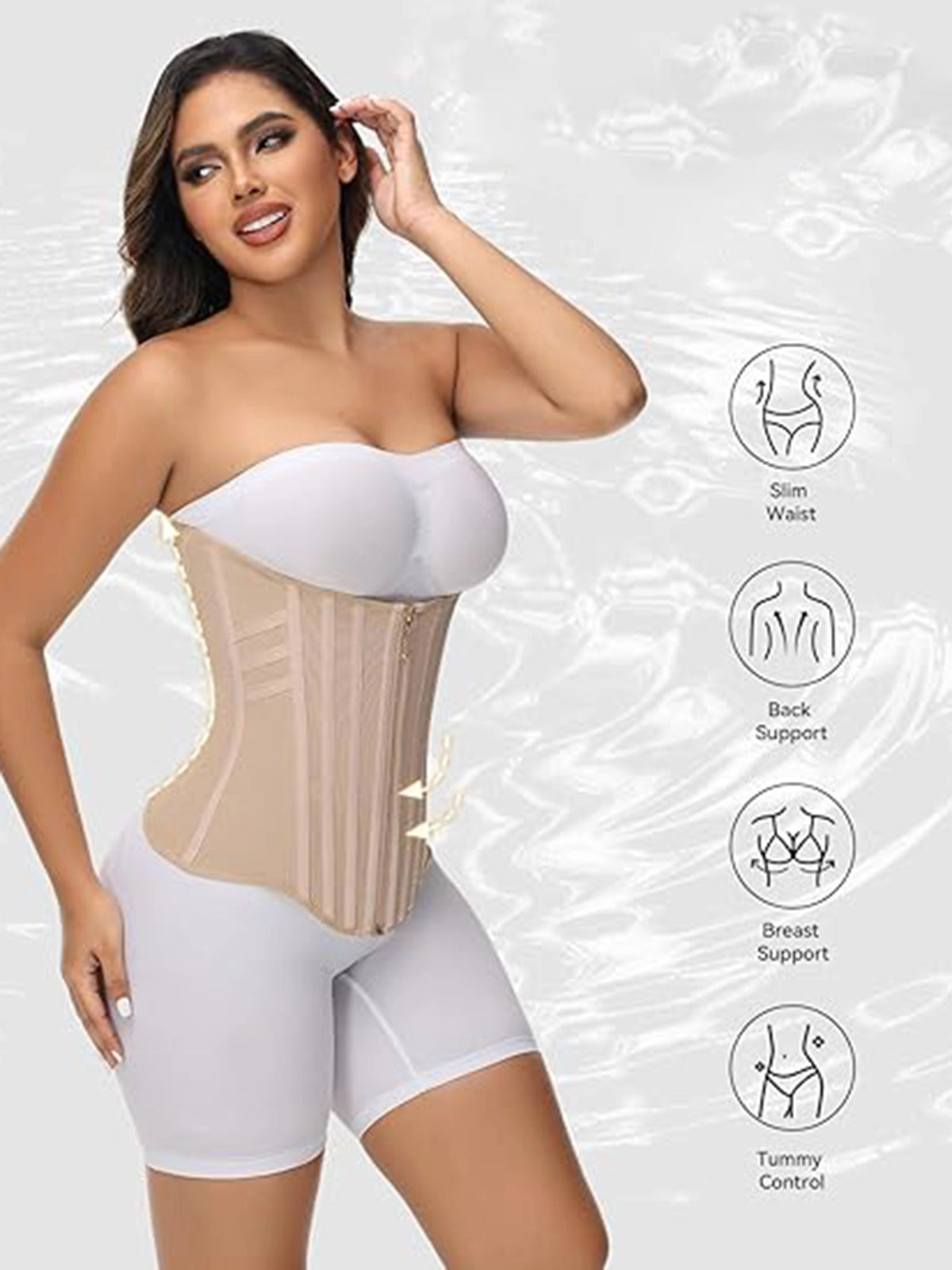 Women's Double Layer Pressure Waist And Abdomen Belt ⭐⭐⭐⭐⭐