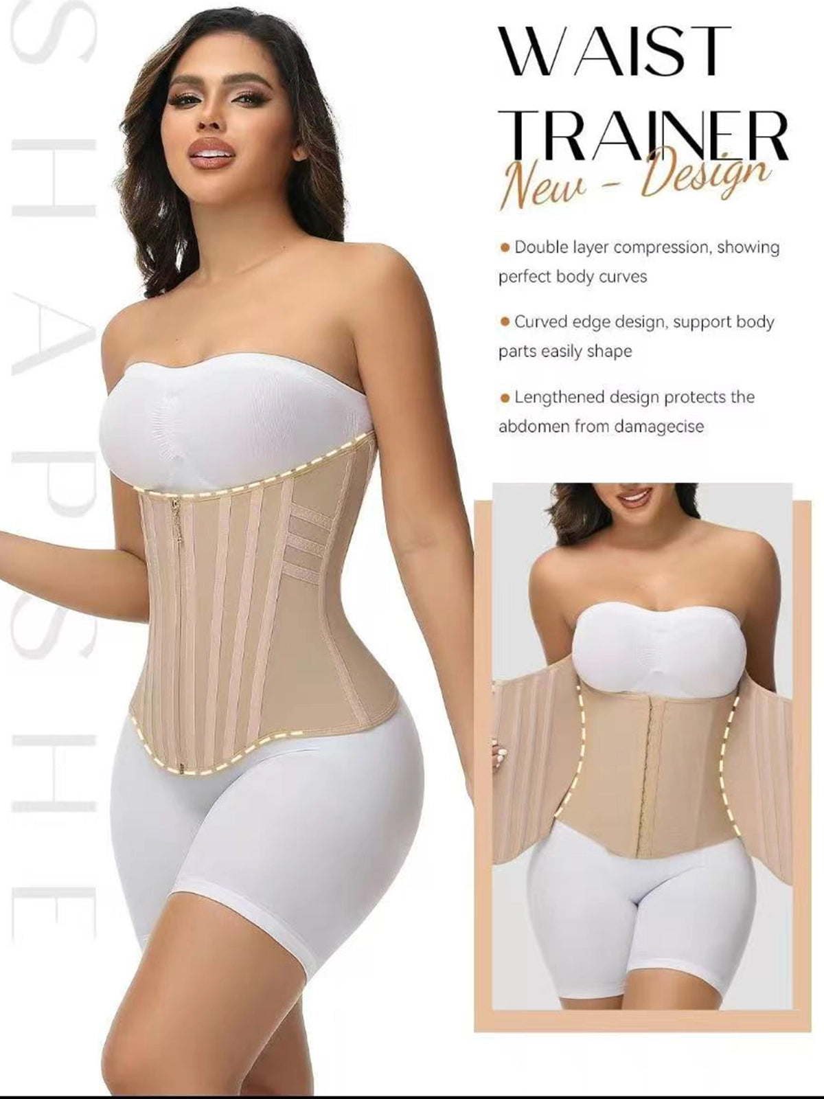 Women's Double Layer Pressure Waist And Abdomen Belt ⭐⭐⭐⭐⭐
