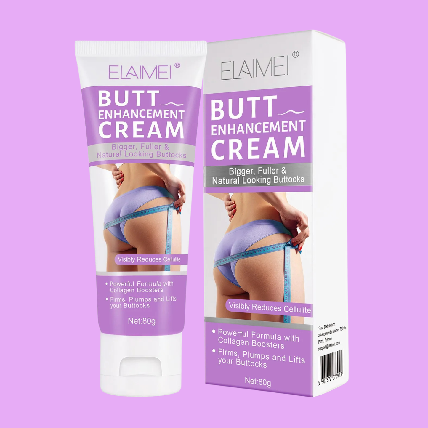 Thunder Butt Lift Cream – Enhances Elasticity, Firms Skin, and Adds Volume to Your Hips ⭐⭐⭐⭐⭐